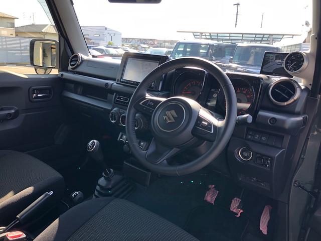 ジムニー XC 4WD ターボ 純正ナビ 地デジ バックモニター LEDヘッドライト デュアルセンサーブレーキサポート ペニーレインバンパー リアバンパー スキッドプレート kudo-jハイポジションマフラー ETC(7枚目)