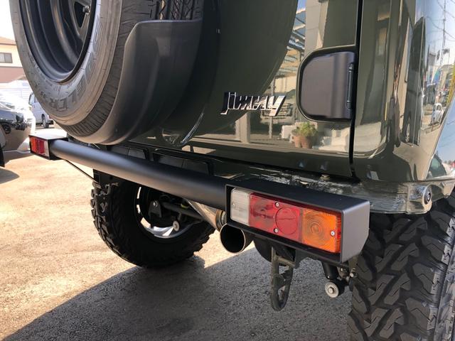 ジムニー XC 4WD ターボ 純正ナビ 地デジ バックモニター LEDヘッドライト デュアルセンサーブレーキサポート ペニーレインバンパー リアバンパー スキッドプレート kudo-jハイポジションマフラー ETC(21枚目)