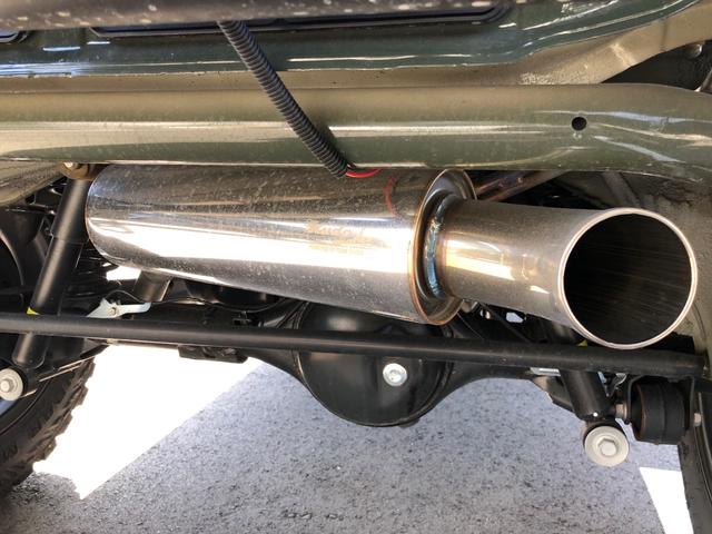 ジムニー XC 4WD ターボ 純正ナビ 地デジ バックモニター LEDヘッドライト デュアルセンサーブレーキサポート ペニーレインバンパー リアバンパー スキッドプレート kudo-jハイポジションマフラー ETC(22枚目)