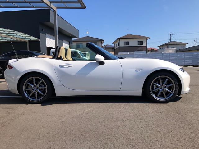 ロードスター Sレザーパッケージ Vセレクション ワンオーナー 純正ナビ バックモニター LEDヘッドライト スマートブレーキサポート ブラインドスポットモニタリング BOSEサウンド マツダスピードリアスポイラー TEIN車高調 HKSマフラー(23枚目)