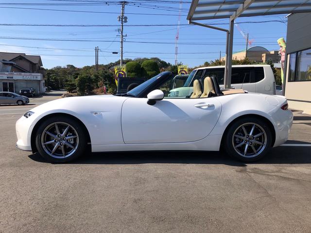 ロードスター Sレザーパッケージ Vセレクション ワンオーナー 純正ナビ バックモニター LEDヘッドライト スマートブレーキサポート ブラインドスポットモニタリング BOSEサウンド マツダスピードリアスポイラー TEIN車高調 HKSマフラー(26枚目)