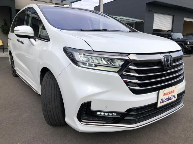 オデッセイ アブソルート・ＥＸ　ワンオーナー　純正ナビ　地デジ　グラウンドビュー　ＬＥＤヘッドライト　ホンダセンシング　ブラインドスポットインフォメーション　ハンズフリーアクセスパワーテールゲート　コートテクト　後席モニター　ＥＴＣ（2枚目）