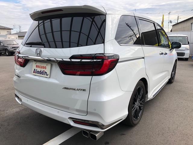 オデッセイ アブソルート・ＥＸ　ワンオーナー　純正ナビ　地デジ　グラウンドビュー　ＬＥＤヘッドライト　ホンダセンシング　ブラインドスポットインフォメーション　ハンズフリーアクセスパワーテールゲート　コートテクト　後席モニター　ＥＴＣ（4枚目）