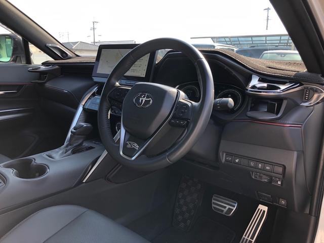 ハリアーＰＨＥＶ Ｚ　ワンオーナー　調光パノラマルーフ　革シート　純正ナビ　地デジ　パノラミックビューモニター　ＬＥＤヘッドライト　トヨタセーフティーセンス　ＪＢＬサウンド　パワーバックドア　パワーシート　シートエアコン（7枚目）