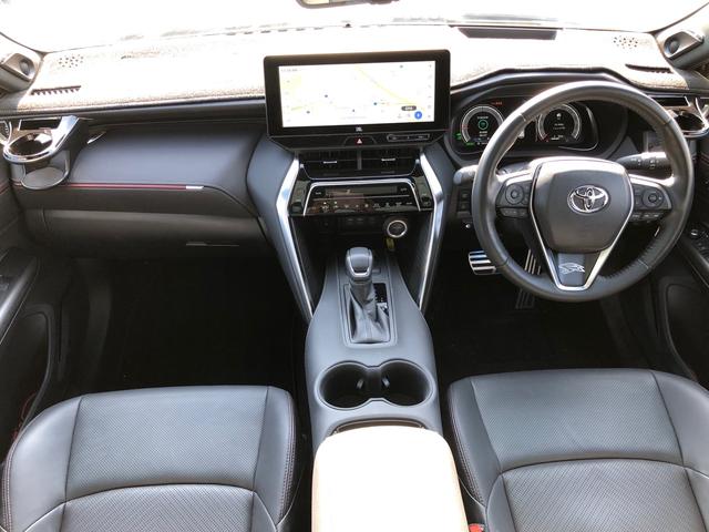 ハリアーＰＨＥＶ Ｚ　ワンオーナー　調光パノラマルーフ　革シート　純正ナビ　地デジ　パノラミックビューモニター　ＬＥＤヘッドライト　トヨタセーフティーセンス　ＪＢＬサウンド　パワーバックドア　パワーシート　シートエアコン（9枚目）