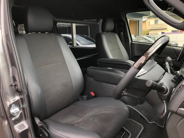 ハイエースバン スーパーGL ダークプライムII ワンオーナー 11インチナビ 地デジ パノラミックビューモニター LEDヘッドライト トヨタセーフティーセンス 両側パワースライドドア BLITZスポイラー ゲンブローダウン BACK9フェンダー(8枚目)