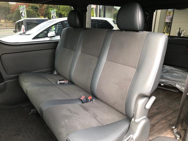 ハイエースバン スーパーGL ダークプライムII ワンオーナー 11インチナビ 地デジ パノラミックビューモニター LEDヘッドライト トヨタセーフティーセンス 両側パワースライドドア BLITZスポイラー ゲンブローダウン BACK9フェンダー(13枚目)