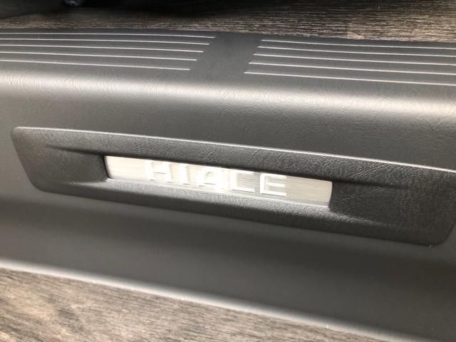 ハイエースバン スーパーGL ダークプライムII ワンオーナー 11インチナビ 地デジ パノラミックビューモニター LEDヘッドライト トヨタセーフティーセンス 両側パワースライドドア BLITZスポイラー ゲンブローダウン BACK9フェンダー(24枚目)