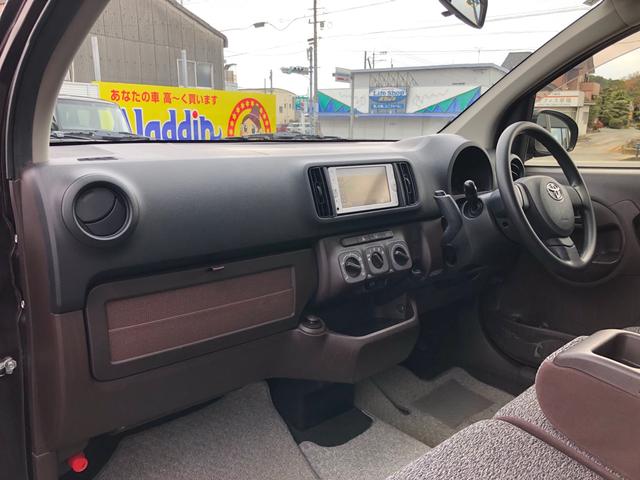 パッソ X クツロギ ワンオーナー 純正ナビ(Bluetooth CD SD) 地デジ バックモニター LEDヘッドライト スマートキー ETC(10枚目)