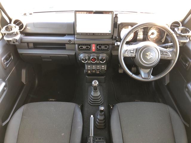ジムニー ＸＣ　ターボ　４ＷＤ　ディスプレイオーディオ　ＬＥＤヘッドライト　デュアルセンサーブレーキサポート　ＡＬＰＩＮＥデジタルミラー　シートヒーター　ボンネットダンパー　Ｃ．Ｌ．ＬＩＮＫリアラダー　ＥＴＣ（9枚目）
