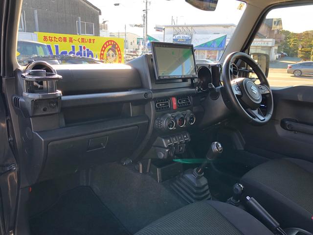 ジムニー ＸＣ　ターボ　４ＷＤ　ディスプレイオーディオ　ＬＥＤヘッドライト　デュアルセンサーブレーキサポート　ＡＬＰＩＮＥデジタルミラー　シートヒーター　ボンネットダンパー　Ｃ．Ｌ．ＬＩＮＫリアラダー　ＥＴＣ（10枚目）