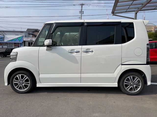 N-BOXカスタム G SSパッケージ 純正ナビ(Bluetooth CD DVD) 地デジ バックモニター キセノン パワースライドドア シートヒーター スマートキー プッシュスタート ETC(6枚目)