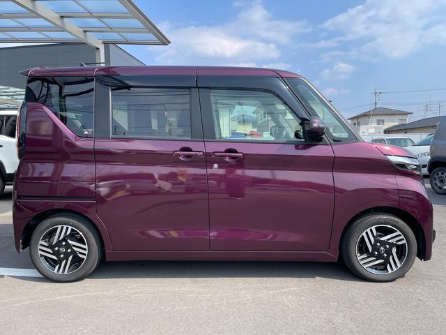 ルークス ハイウェイスター　Ｘ　ワンオーナー　純正ナビ　地デジ　アラウンドビューモニター　ＬＥＤヘッドライト　セーフティシールド　両側パワースライドドア　ハンズフリーオートスライドドア　スマートキー　プッシュスタート　ＥＴＣ（3枚目）