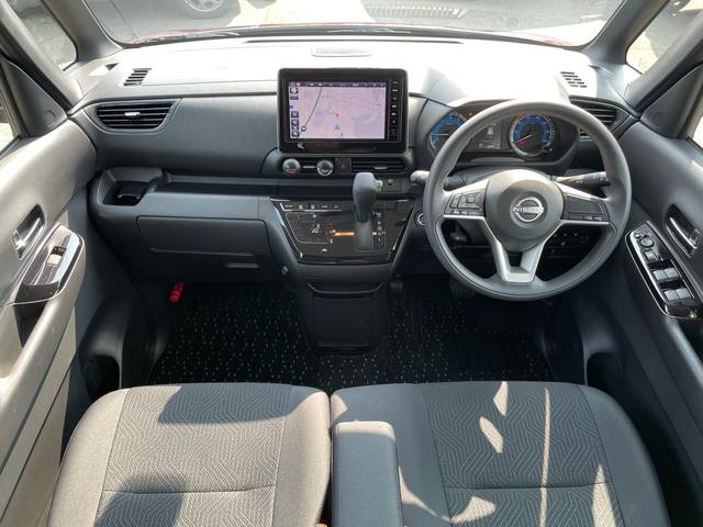 ルークス ハイウェイスター　Ｘ　ワンオーナー　純正ナビ　地デジ　アラウンドビューモニター　ＬＥＤヘッドライト　セーフティシールド　両側パワースライドドア　ハンズフリーオートスライドドア　スマートキー　プッシュスタート　ＥＴＣ（9枚目）