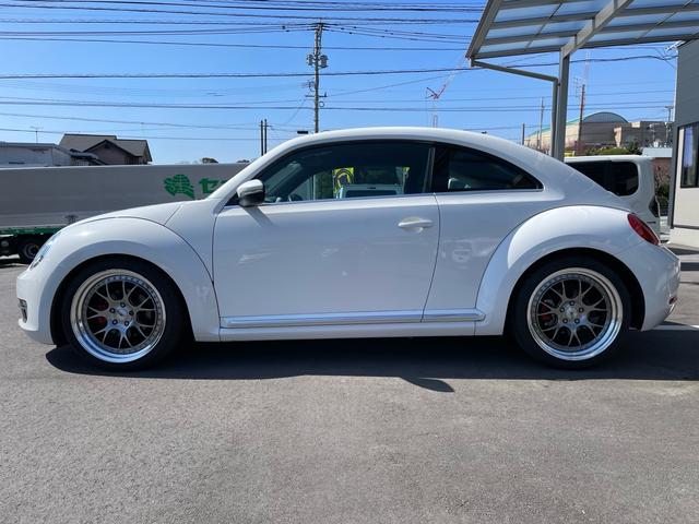 ザ・ビートル デザイン　ＣＤ　キセノン　キーレス　Ｈ＆Ｒダウンサス　社外１９ＡＷ　ＥＴＣ（6枚目）