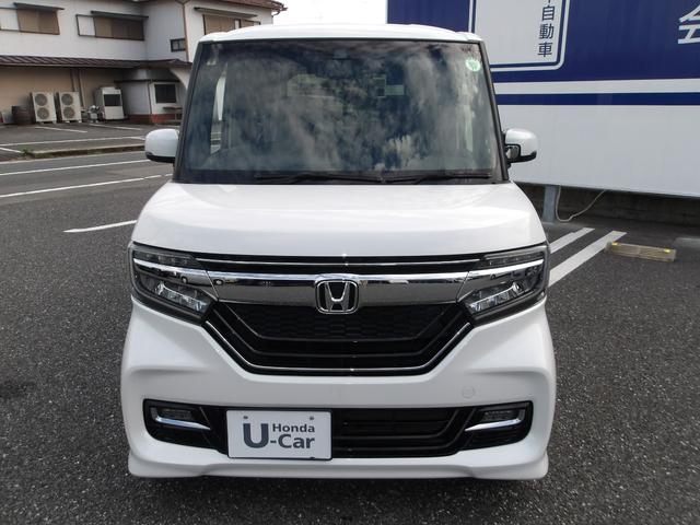 Ｎ－ＢＯＸカスタム Ｇ・Ｌターボホンダセンシング　１オーナー／純正８型ナビ／Ｂｌｕｅｔｏｏｔｈ／禁煙車／フルセグ／ステリモ／クルコン／Ｒカメラ／ＥＴＣ／オートリトラミラー／両側パワスラ／シートヒーター／ＬＥＤヘッドライト／ＬＥＤフォグライト（2枚目）