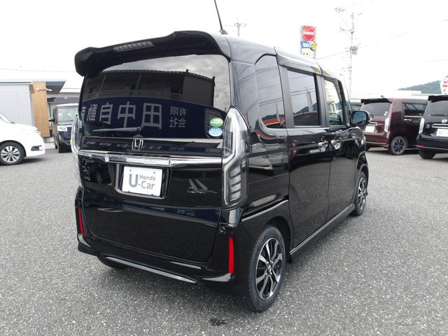 Ｎ－ＢＯＸカスタム Ｇ・Ｌホンダセンシング　１オーナー／純正８インチナビ／フルセグ／Ｂｌｕｅｔｏｏｔｈ／ステリモ／クルコン／Ｒカメラ／ＥＴＣ／オートリトラミラー／両側パワスラ／社外ミラータイプドラレコＦＲ／ＬＥＤフォグライト／禁煙車（6枚目）
