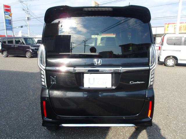 N-BOXカスタム L 1オーナー/SDナビ/Bluetooth/フルセグ/ステリモ/クルコン/Rカメラ/両側パワスラ/シートヒーター/パーキングセンサー/LEDヘッドライト/LEDフォグライト/禁煙車(7枚目)