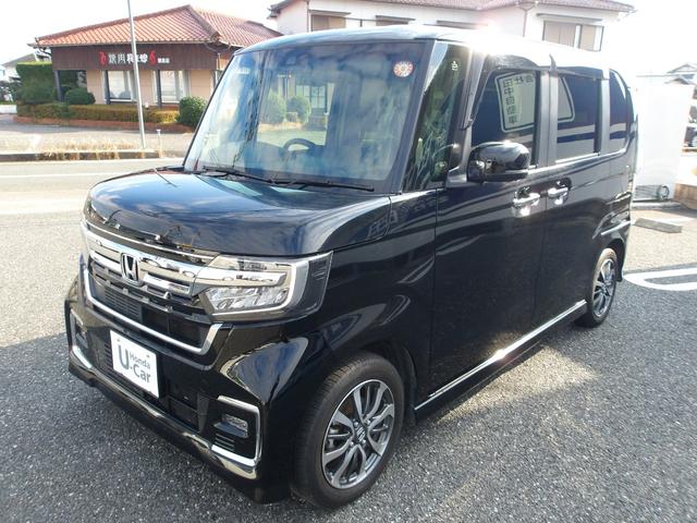 N-BOXカスタム L 1オーナー/SDナビ/Bluetooth/フルセグ/ステリモ/クルコン/Rカメラ/両側パワスラ/シートヒーター/パーキングセンサー/LEDヘッドライト/LEDフォグライト/禁煙車(10枚目)