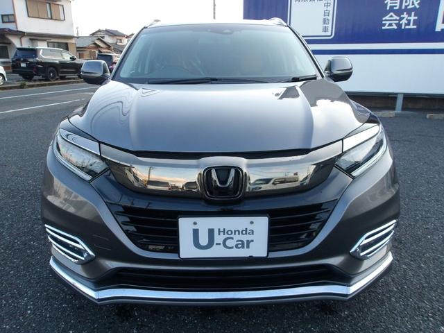 ヴェゼル ハイブリッドＺ・ホンダセンシング　１オーナー／純正８インチナビ／Ｂｌｕｅｔｏｏｔｈ／フルセグ／ステリモ／クルコン／Ｒカメラ／ＥＴＣ／純正ドラレコ／シートヒーター／オートリトラミラー／ＬＥＤヘッドライト／ＬＥＤフォグライト／禁煙車（2枚目）