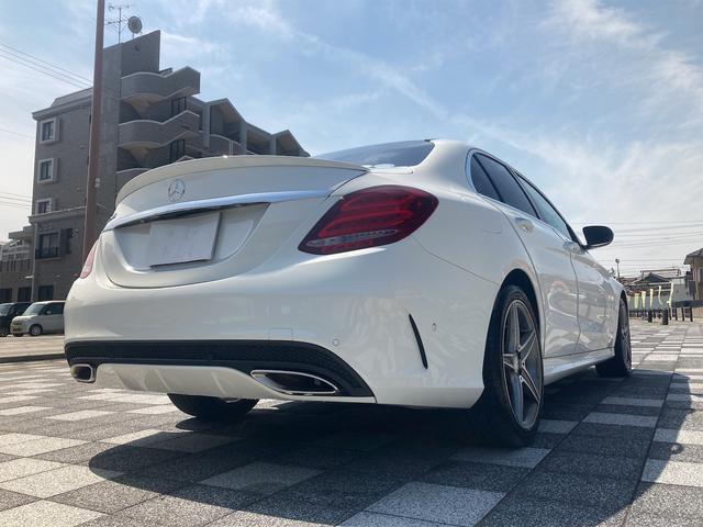 Ｃクラス Ｃ２００アバンギャルド　ＡＭＧライン　ＥＴＣ　クリアランスソナー　レーンアシスト　ナビ　アルミホイール　オートライト　サンルーフ　ＡＴ　シートヒーター　スマートキー　アイドリングストップ　電動格納ミラー　パワーシート（16枚目）
