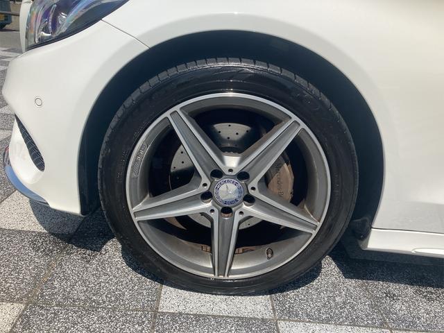 Ｃクラス Ｃ２００アバンギャルド　ＡＭＧライン　ＥＴＣ　クリアランスソナー　レーンアシスト　ナビ　アルミホイール　オートライト　サンルーフ　ＡＴ　シートヒーター　スマートキー　アイドリングストップ　電動格納ミラー　パワーシート（24枚目）