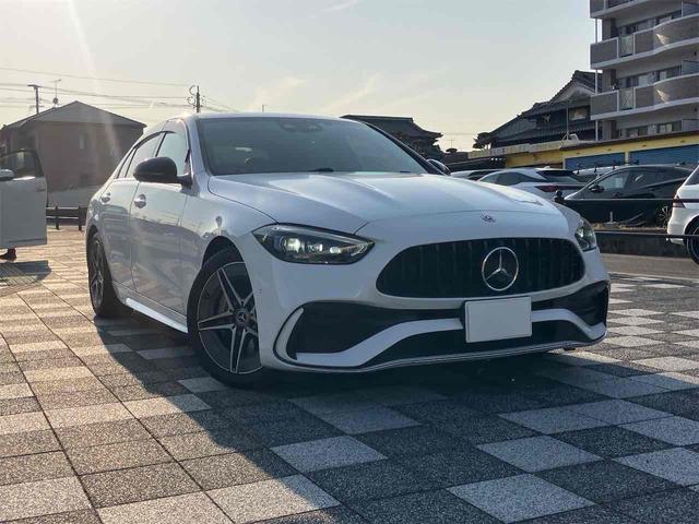 Ｃクラス Ｃ２００アバンギャルド　ＡＭＧライン　ドライブレコーダー　ＥＴＣ　クリアランスソナー　オートクルーズコントロール　全周囲カメラ　ナビ　ＴＶ　アルミホイール　オートライト　ＣＶＴ　シートヒーター　スマートキー　アイドリングストップ（13枚目）