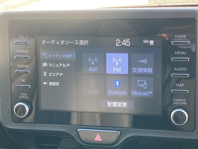 ヤリス Ｘ　ＥＴＣ　全周囲カメラ　ナビ　クリアランスソナー　レーンアシスト　衝突被害軽減システム　オートマチックハイビーム　オートライト　スマートキー　電動格納ミラー　ＣＶＴ　盗難防止システム　衝突安全ボディ（5枚目）