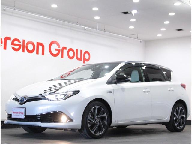 ハイブリッドGパッケージ ブリックレーン TRDコンプリートモデル トヨタセーフティセンスC エンジンスターター 純正SDナビ フルセグ フロント・バックカメラ ホワイトレザーシート シートヒーター LEDライト(44枚目)