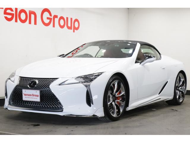 ＬＣ ＬＣ５００　コンバーチブル　新車保証継承付　赤本革　マークレビンソン　モデリスタ　オレンジブレーキキャリパー　２１ＡＷ　ＨＵＤ　寒冷地仕様　メモリーナビ　フルセグ　Ｂカメラ　レクサスセーフティ　ＢＳＭ　社外ドラレコ　シートＡＣ（6枚目）