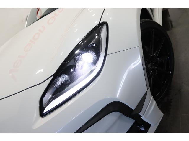 ＧＲ８６ ＲＺ　新車保証継承付　ワンオーナー　ＴＲＤフルエアロ　ＧＲマフラー　９ｉｎメモリ―ナビ　フルセグ　バックカメラ　セーフティセンス　ハーフレザーシート　シートヒーター　ＬＥＤライト　オートライト　１８ＡＷ（34枚目）