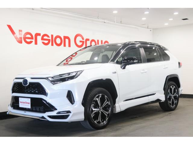 ＲＡＶ４ ＰＨＶ Ｚ　新車保証継承付　モデリスタ　デジタルインナーミラー　全周囲カメラ　置くだけ充電　ＥＴＣ　ドラレコ　レーダークルコン　クリアランスソナー　レーンアシスト　衝突被害軽減　踏み間違い防止　ＢＳＭ　１９ＡＷ（6枚目）