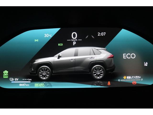 ＲＡＶ４ ＰＨＶ Ｚ　新車保証継承付　モデリスタ　デジタルインナーミラー　全周囲カメラ　置くだけ充電　ＥＴＣ　ドラレコ　レーダークルコン　クリアランスソナー　レーンアシスト　衝突被害軽減　踏み間違い防止　ＢＳＭ　１９ＡＷ（27枚目）