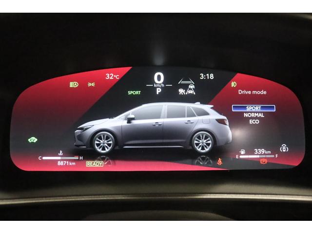 カローラツーリング ハイブリッド　ダブルバイビー　新車保証継承付　ワンオーナー　禁煙車　後期　モデリスタエアロ　プロアクティブドライビングアシスト　ＢＳＭ　メモリーナビ　フルセグ　バックカメラ　社外革調シートカバー　シートヒーター　ＬＥＤ　１７ＡＷ（27枚目）