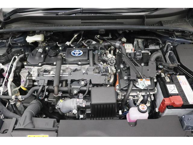 カローラツーリング ハイブリッド　ダブルバイビー　新車保証継承付　ワンオーナー　禁煙車　後期　モデリスタエアロ　プロアクティブドライビングアシスト　ＢＳＭ　メモリーナビ　フルセグ　バックカメラ　社外革調シートカバー　シートヒーター　ＬＥＤ　１７ＡＷ（36枚目）