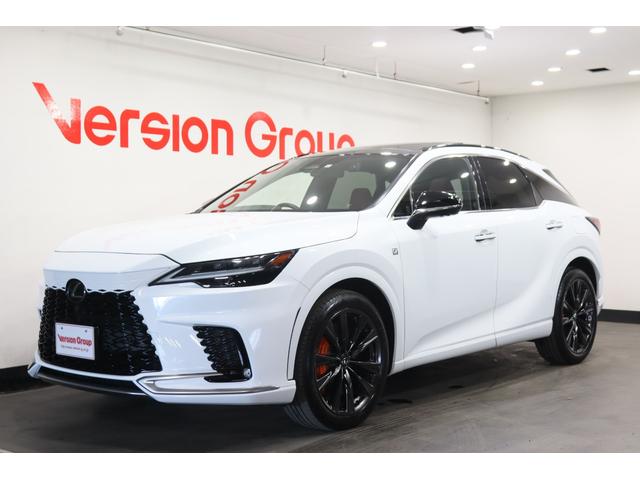 ＲＸ ＲＸ３５０　Ｆスポーツ　新車保証継承付　ワンオーナー　禁煙車　ＲＸ５００ｈ専用スポイラー　パノラマルーフ　オレンジキャリパー　デジタルインナーミラー　４ＷＤターボ　メモリーナビ　フルセグ　全周囲カメラ　ＨＵＤ　２１ＡＷ（6枚目）