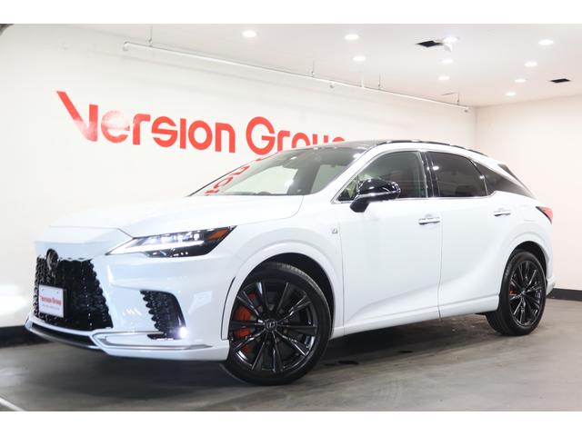 ＲＸ ＲＸ３５０　Ｆスポーツ　新車保証継承付　ワンオーナー　禁煙車　ＲＸ５００ｈ専用スポイラー　パノラマルーフ　オレンジキャリパー　デジタルインナーミラー　４ＷＤターボ　メモリーナビ　フルセグ　全周囲カメラ　ＨＵＤ　２１ＡＷ（7枚目）