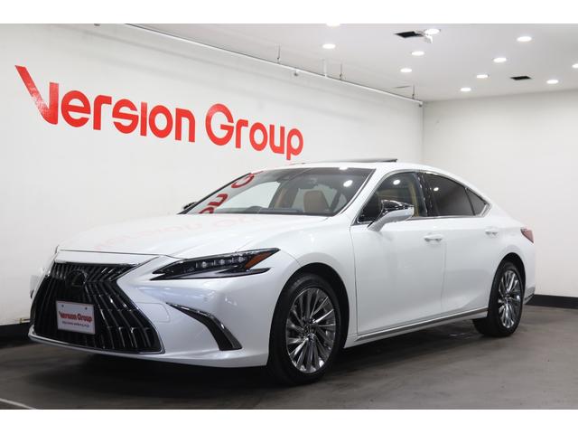 ＥＳ ＥＳ３００ｈ　バージョンＬ　新車保証継承付　ワンオーナー　禁煙車　サンルーフ　本革　三眼ＬＥＤ　全周囲Ｃ　メモリーナビ　フルセグ　ＨＵＤ　レクサスセーフティ　ＥＴＣ　前後ドラレコ　ＬＥＤライト　オートハイビーム　１８ＡＷ（6枚目）