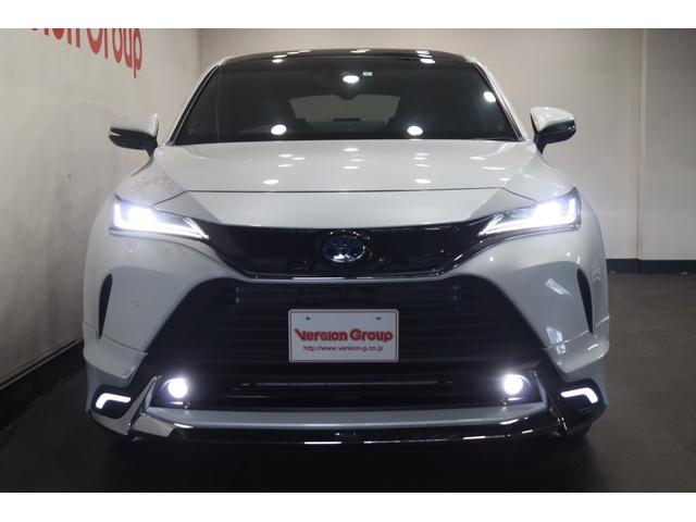 ハリアーハイブリッド Ｚ　レザーパッケージ　新車保証継承付　モデリスタ　調光パノラマルーフ　本革　デジタルインナーミラー　ＪＢＬ　全周囲カメラ　メモリーナビ　フルセグ　セーフティセンス　ＢＳＭ　パワーバックドア　ドラレコ　１９ＡＷ（8枚目）