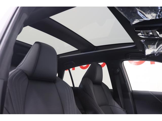 ハリアーハイブリッド Ｚ　レザーパッケージ　新車保証継承付　モデリスタ　調光パノラマルーフ　本革　デジタルインナーミラー　ＪＢＬ　全周囲カメラ　メモリーナビ　フルセグ　セーフティセンス　ＢＳＭ　パワーバックドア　ドラレコ　１９ＡＷ（13枚目）