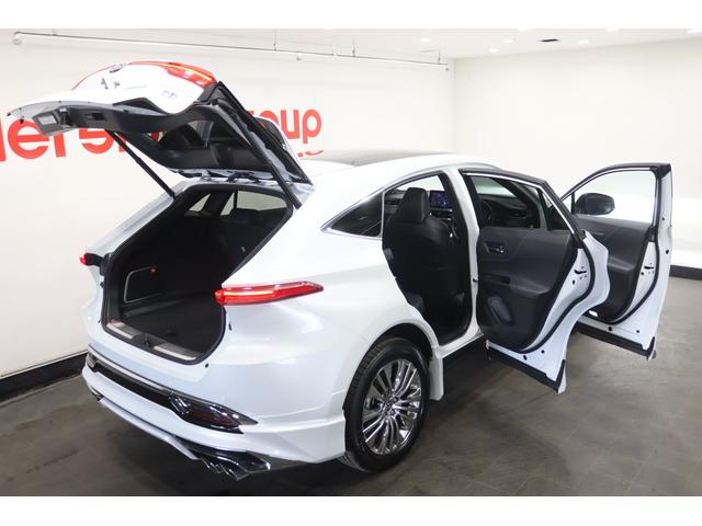 ハリアーハイブリッド Ｚ　レザーパッケージ　新車保証継承付　モデリスタ　調光パノラマルーフ　本革　デジタルインナーミラー　ＪＢＬ　全周囲カメラ　メモリーナビ　フルセグ　セーフティセンス　ＢＳＭ　パワーバックドア　ドラレコ　１９ＡＷ（48枚目）