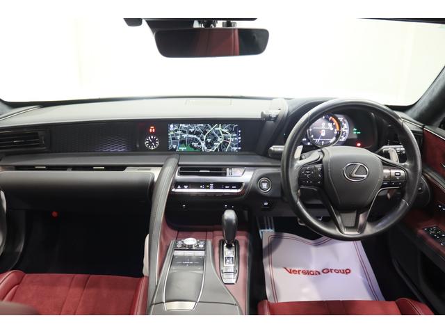 ＬＣ ＬＣ５００　Ｓパッケージ　全国３年保証付　Ｖ型８気筒　カーボンルーフ　メモリーナビ　フルセグ　バックカメラ　ＨＵＤ　レーダークルコン　クリアランスソナー　衝突被害軽減　ＢＳＭ　ハーフレザー　パワーシート　ＥＴＣ　２１ＡＷ（9枚目）