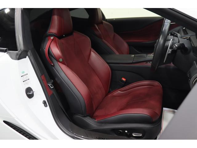 ＬＣ ＬＣ５００　Ｓパッケージ　全国３年保証付　Ｖ型８気筒　カーボンルーフ　メモリーナビ　フルセグ　バックカメラ　ＨＵＤ　レーダークルコン　クリアランスソナー　衝突被害軽減　ＢＳＭ　ハーフレザー　パワーシート　ＥＴＣ　２１ＡＷ（10枚目）