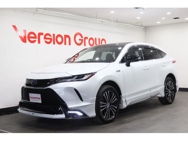 ハリアーPHEV Z 新車保証継承付 PHEV専用ピアノブラックグリル・サイド・リアバンパーロア モデリスタエアロ 調光パノラマルーフ デジタルインナーミラー 全周囲カメラ 全席シートヒーター 前席ベンチレーション JBL(6枚目)