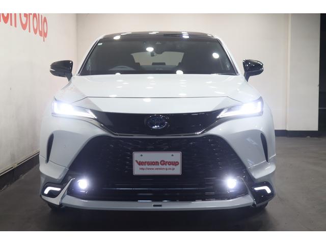 ハリアーPHEV Z 新車保証継承付 PHEV専用ピアノブラックグリル・サイド・リアバンパーロア モデリスタエアロ 調光パノラマルーフ デジタルインナーミラー 全周囲カメラ 全席シートヒーター 前席ベンチレーション JBL(8枚目)