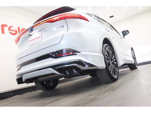 ハリアーPHEV Z 新車保証継承付 PHEV専用ピアノブラックグリル・サイド・リアバンパーロア モデリスタエアロ 調光パノラマルーフ デジタルインナーミラー 全周囲カメラ 全席シートヒーター 前席ベンチレーション JBL(15枚目)