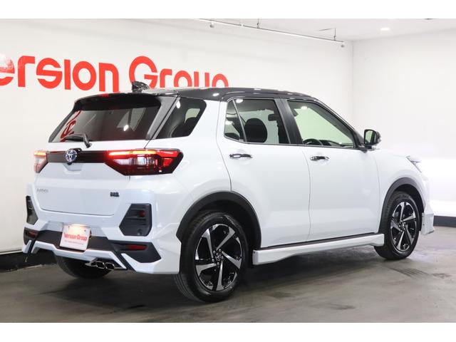 ライズ Ｚ　新車保証継承付　モデリスタエアロ　ディスプレイオーディオ　フルセグ　全周囲カメラ　ＢＳＭ　レーダークルコン　クリアランスソナー　レーンアシスト　衝突被害軽減　シートヒーター　ＬＥＤライト　１７ＡＷ（4枚目）