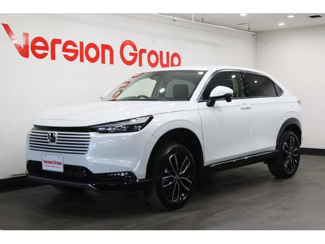 ヴェゼル ｅ：ＨＥＶ　Ｚ　新車保証継承付　ワンオーナー　禁煙車　メモリーナビ　フルセグ　バックカメラ　レーダークルコン　クリアランスソナー　レーンアシスト　衝突被害軽減　踏み間違い防止　ＢＳＭ　ＥＴＣ　シートヒーター（6枚目）