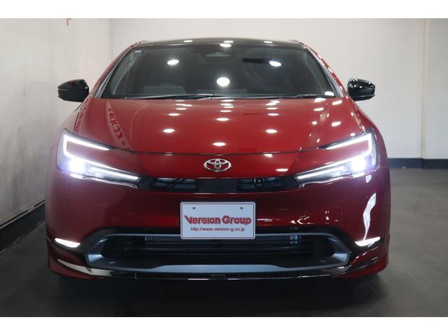 プリウス Z 新車保証継承付 ワンオーナー ガラスルーフ モデリスタエアロ デジタルインナーミラー メモリーナビ フルセグ 全周囲カメラ BSM セーフティセンス エモーショナルレッド モデリスタ19AW(8枚目)