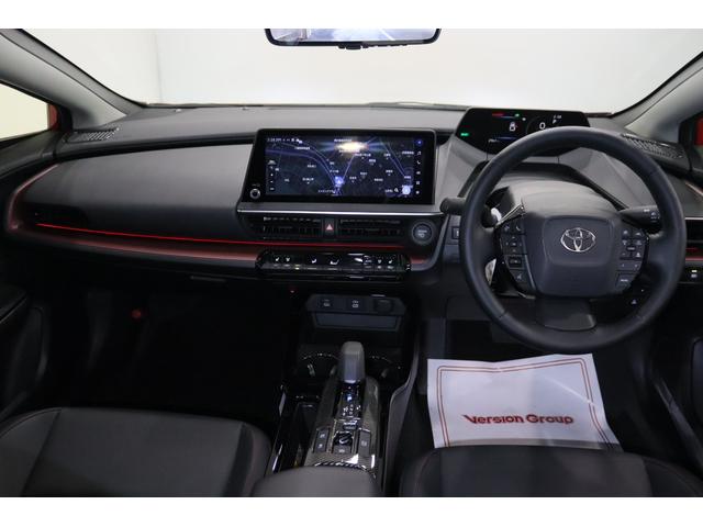 プリウス Z 新車保証継承付 ワンオーナー ガラスルーフ モデリスタエアロ デジタルインナーミラー メモリーナビ フルセグ 全周囲カメラ BSM セーフティセンス エモーショナルレッド モデリスタ19AW(9枚目)